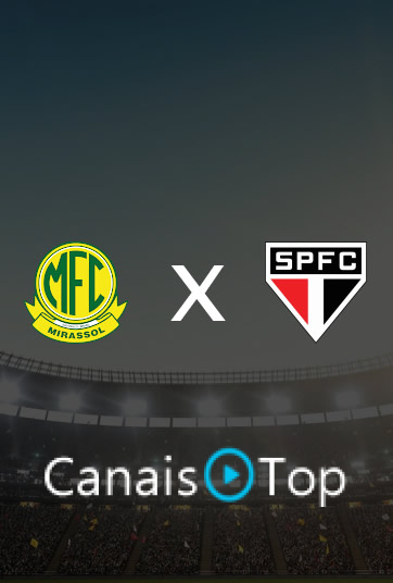 Mirassol x São Paulo – Ao Vivo – 24/10/2026 – 16h30